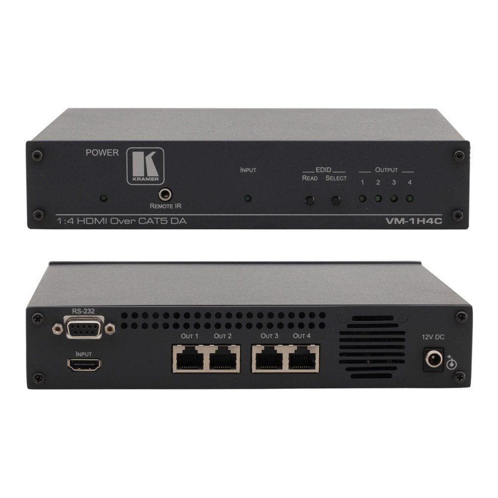 Kramer Electronics Kramer EXT3-XR-TR - förlängning video/ljud/infraröd/seriell/USB/nätverk/ström - 1GbE, HDMI, HDBaseT 3.0