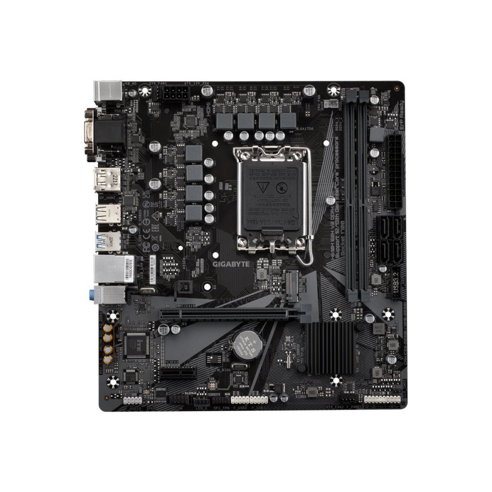 Gigabyte Technology Gigabyte H610M S2H V2 DDR4 - 1.0 - moderkort - micro ATX - LGA1700-uttag - H610