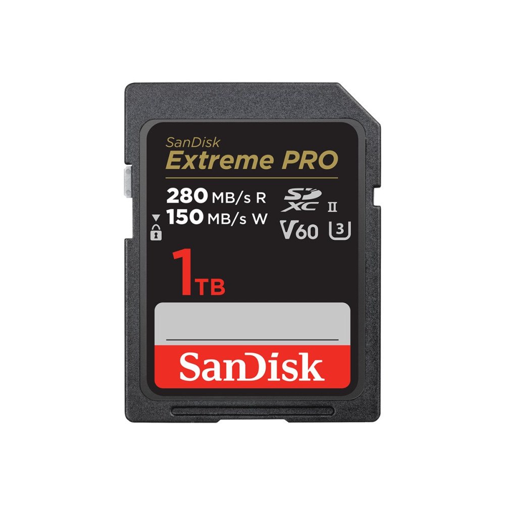 SANDISK SanDisk Extreme Pro - flash-minneskort - 1 TB - SDXC UHS-II