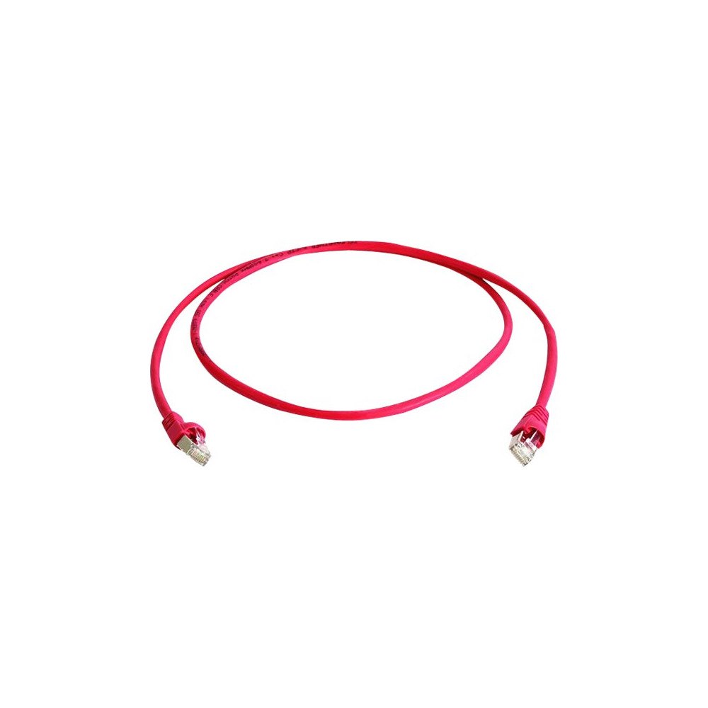 Telegärtner Karl Telegärtner DataVoice Office MP8 FS 500 - patch-kabel - 15 m - röd, RAL 3018
