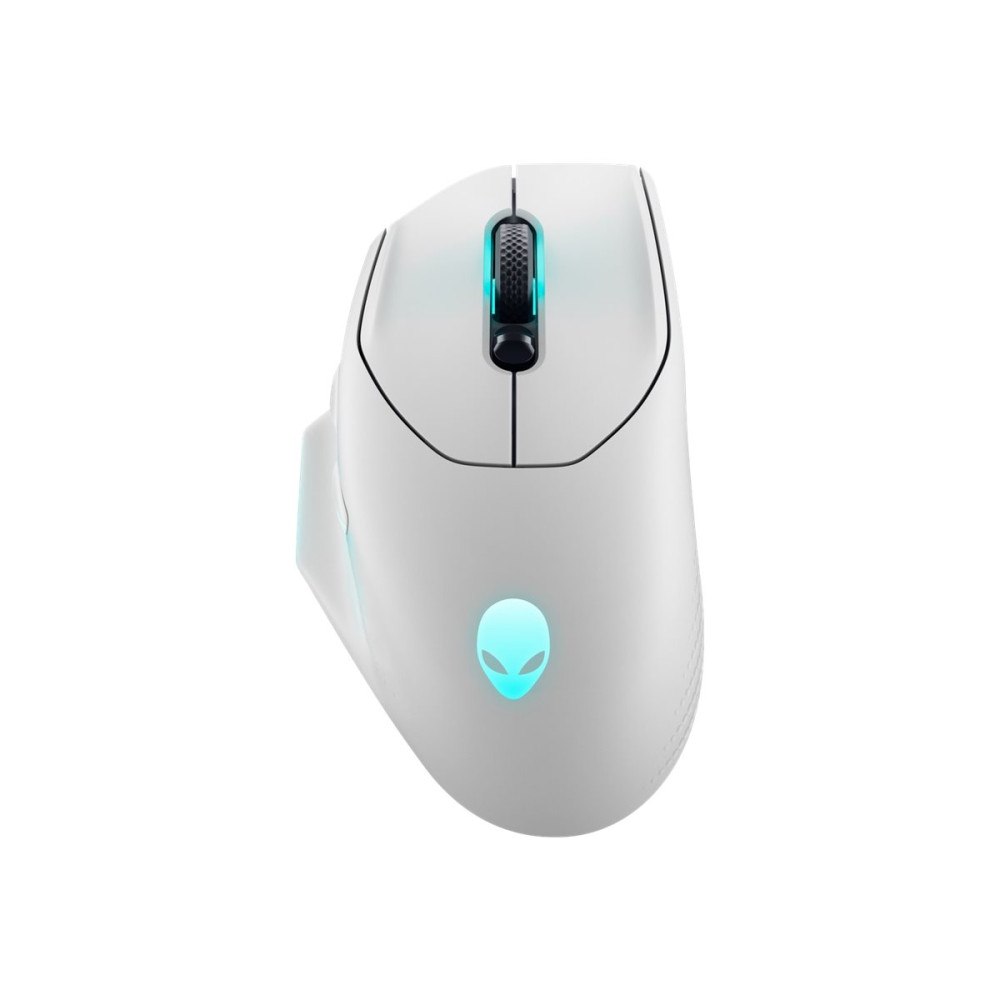 DELL Alienware AW620M - mus - USB, 2.4 GHz - månljus
