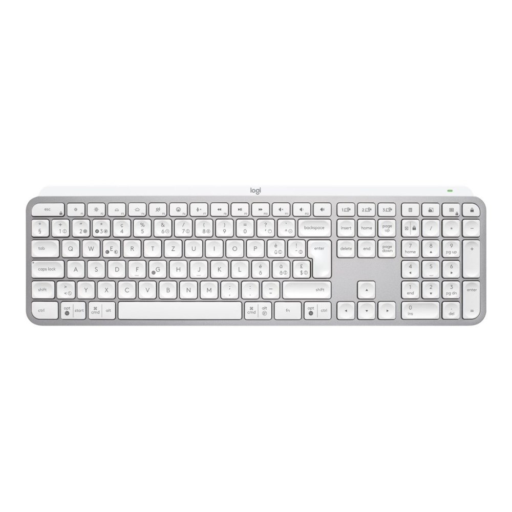 Logitech Logitech MX Keys S - tangentbord - QWERTZ - tysk - blekgrå Inmatningsenhet