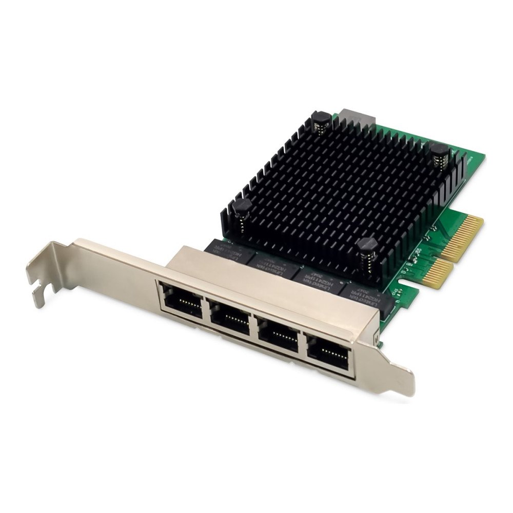 Digitus DIGITUS - nätverksadapter - PCIe 2.1 - 10/100/1000/2500Base-T x 4