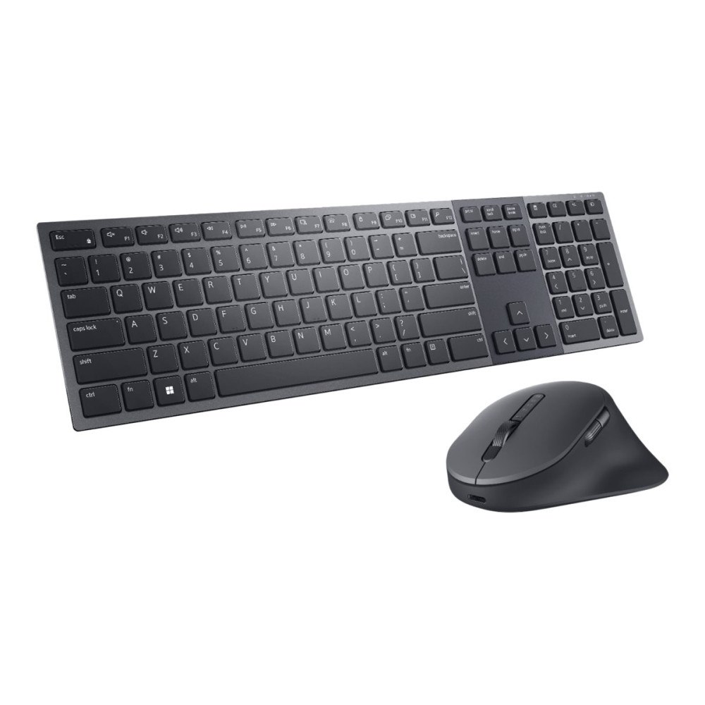 DELL Dell Premier KM900 - sats med tangentbord och mus - samarbete - QWERTY - hela norden - grafit Inmatningsenhet