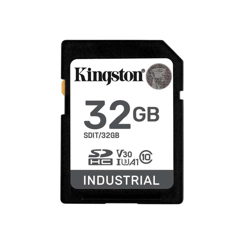 Kingston Technology Kingston Industrial - flash-minneskort - 32 GB - microSDHC UHS-I