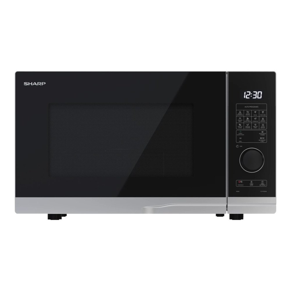 Sharp Sharp Premium series YC-PG254AE-S - mikrovågsugn med grill - fristående - silver