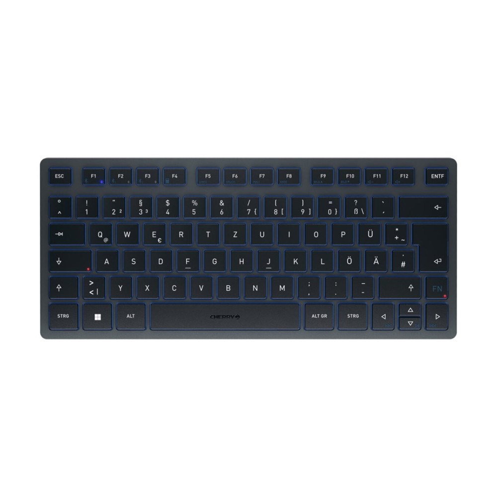 CHERRY CHERRY KW 7100 MINI BT - tangentbord - QWERTZ - tysk Inmatningsenhet