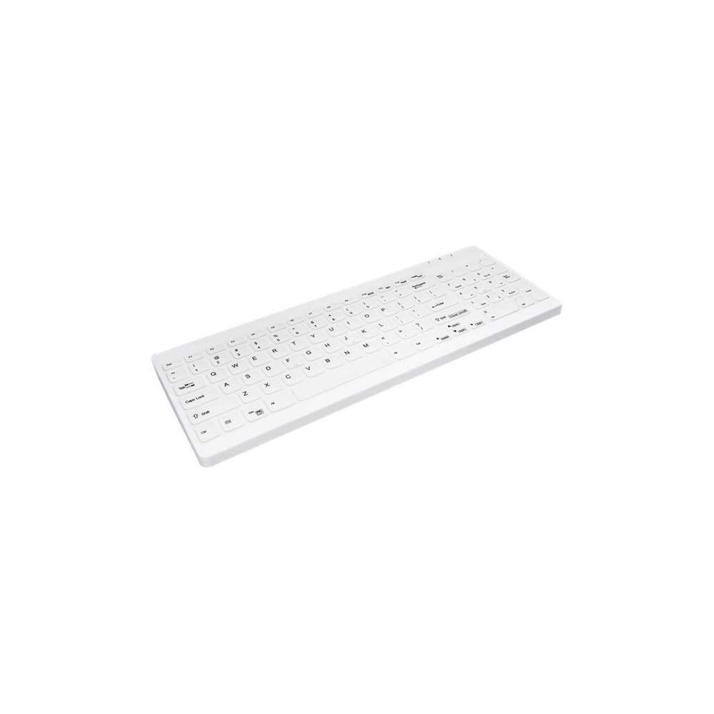 CHERRY Active Key AK-C7012 - tangentbord - helt förseglad, IP68 - QWERTZ - tysk - vit Inmatningsenhet