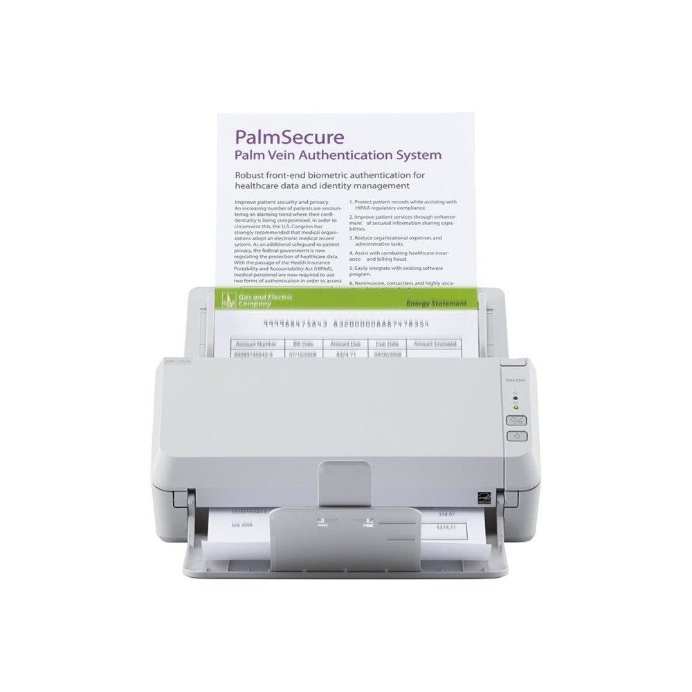 RICOH Ricoh SP-1120N - dokumentskanner - desktop - Gigabit LAN, USB 3.2 Gen 1x1