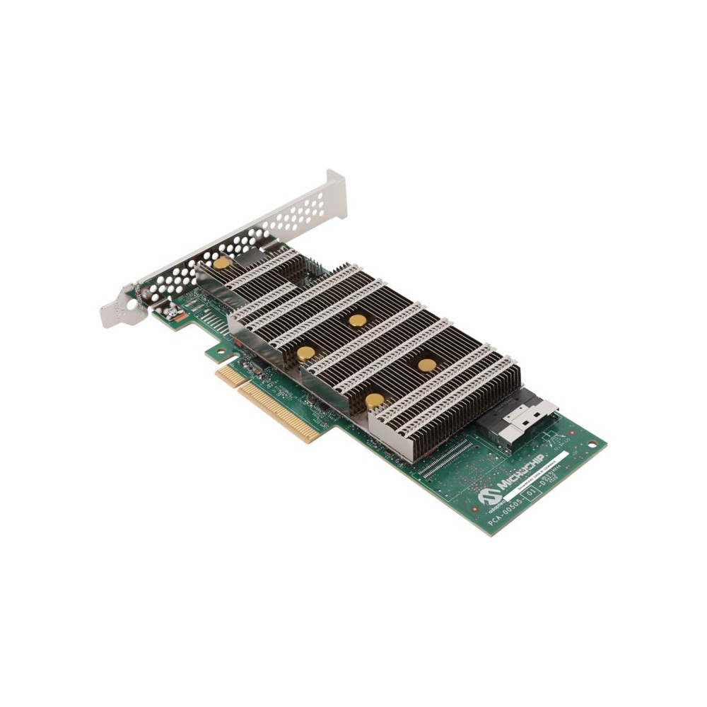 Microchip Technology Microchip Adaptec SmartRAID 3154-16i - kontrollerkort (RAID) - SATA 6Gb/s / SAS 24Gb/s / PCIe 4.0 (NVMe) - PCIe 4.0 x8