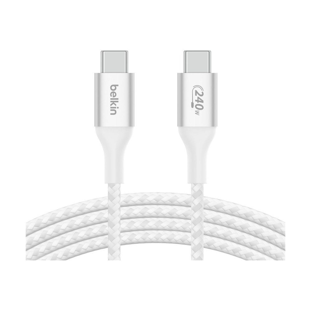 Belkin International Belkin BoostCharge - USB typ C-kabel - 24 pin USB-C till 24 pin USB-C - 2 m