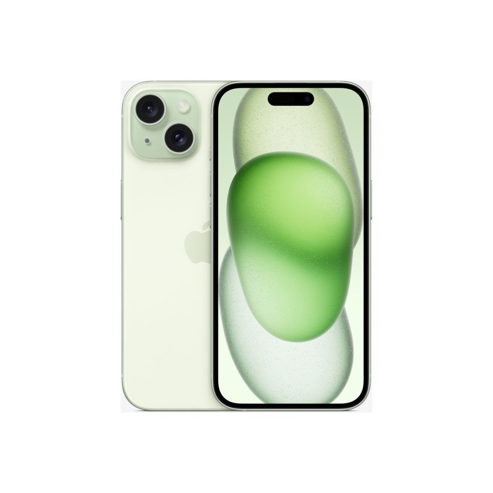 Apple Apple iPhone 15 - grön - 5G smartphone - 256 GB - GSM