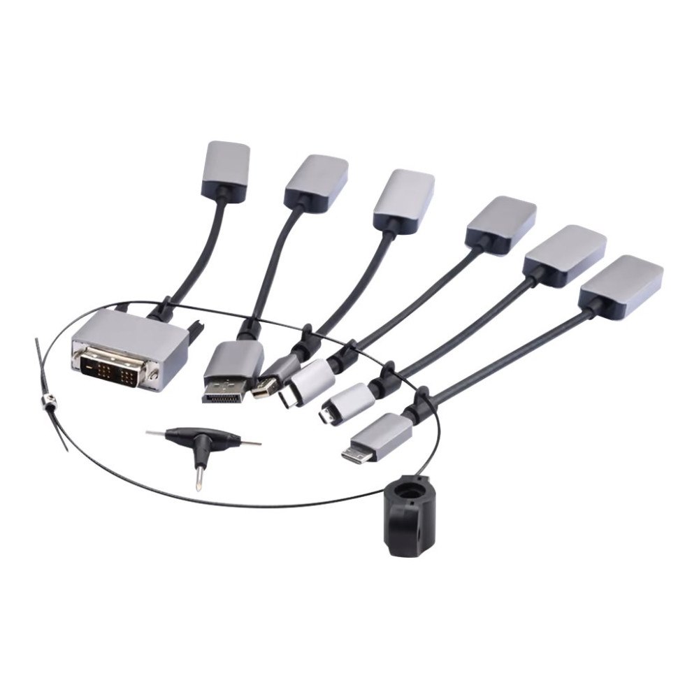 Prokord Prokord Premium videoadaptersats - DisplayPort / HDMI / DVI / USB