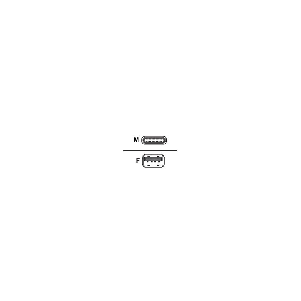 Prokord Prokord - USB typ C-adapter - 24 pin USB-C till USB typ A - 15 cm