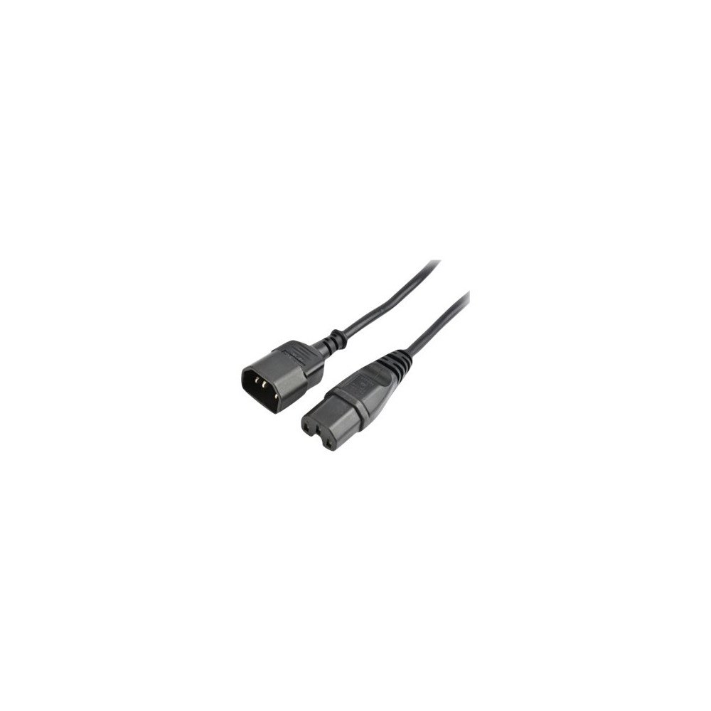 Prokord Prokord - strömkabel - IEC 60320 C14 till IEC 60320 C15 - 2.5 m