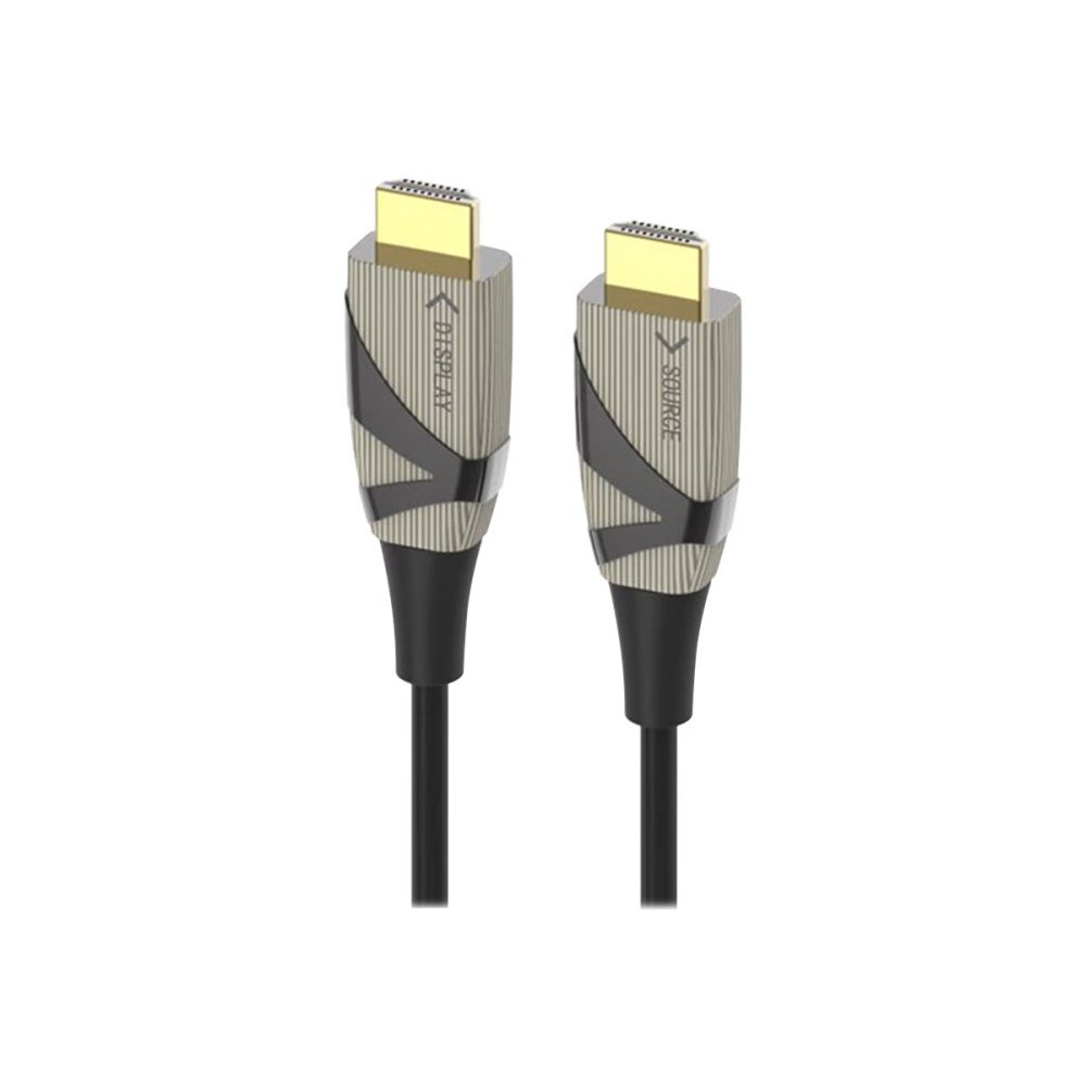 Prokord Prokord HDMI FIBER 2.0 PREMIUM - HDMI-kabel med Ethernet - 10 m