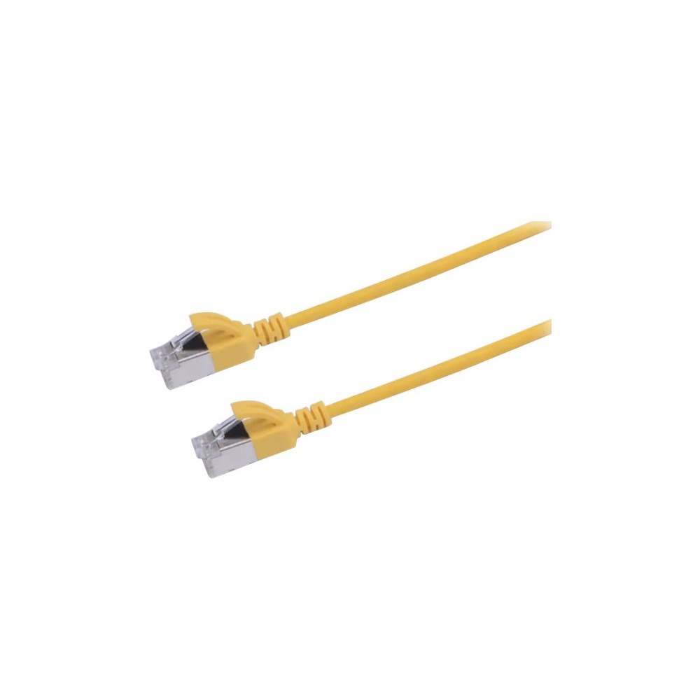 Prokord Prokord Slim - nätverkskabel - 50 cm - gul
