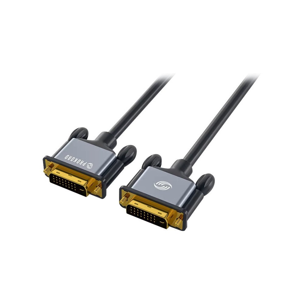 Prokord Prokord - DVI-kabel - DVI-D till DVI-D - 2 m