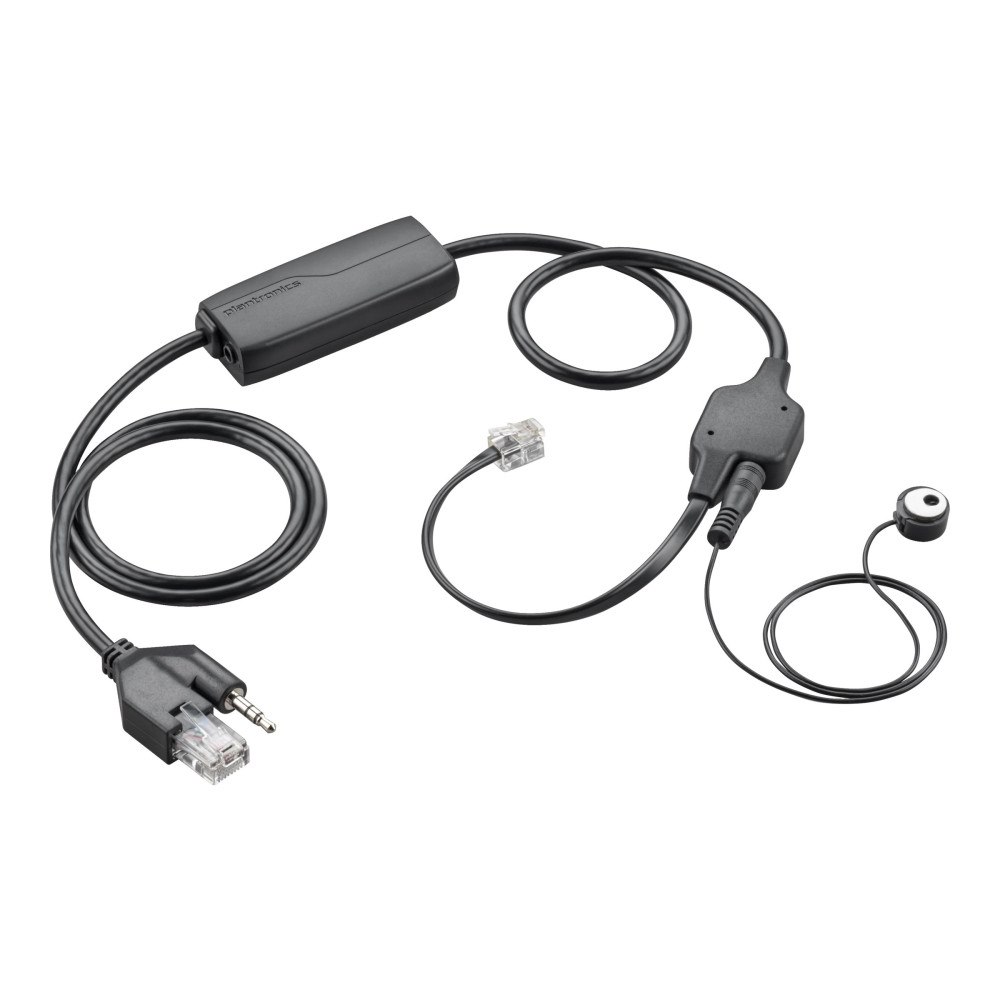 Hewlett-Packard Poly APV-63 - elektronisk krokomkopplingsadapter för telefon - TAA-kompatibel