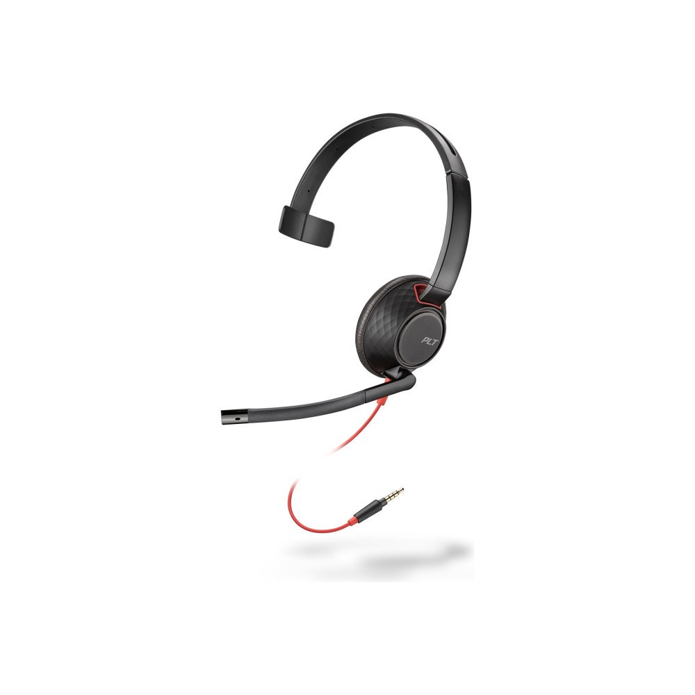 Hewlett-Packard Poly Blackwire 5210 - headset - 3,5 mm kontakt