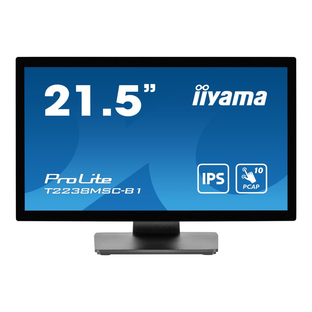 Iiyama iiyama ProLite T2238MSC-B1 - LED-skärm - Full HD (1080p) - 21"