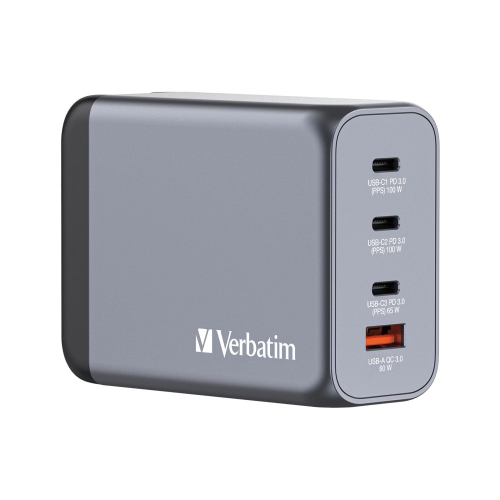 VERBATIM Verbatim - strömadapter - GaN - 200 Watt