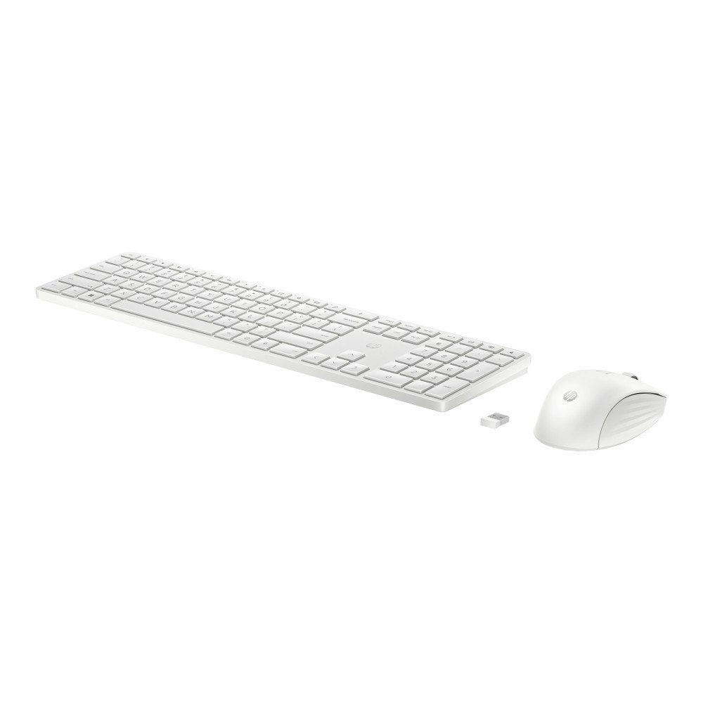 Hewlett-Packard HP 655 - sats med tangentbord och mus - QWERTZ - tysk - vit Inmatningsenhet