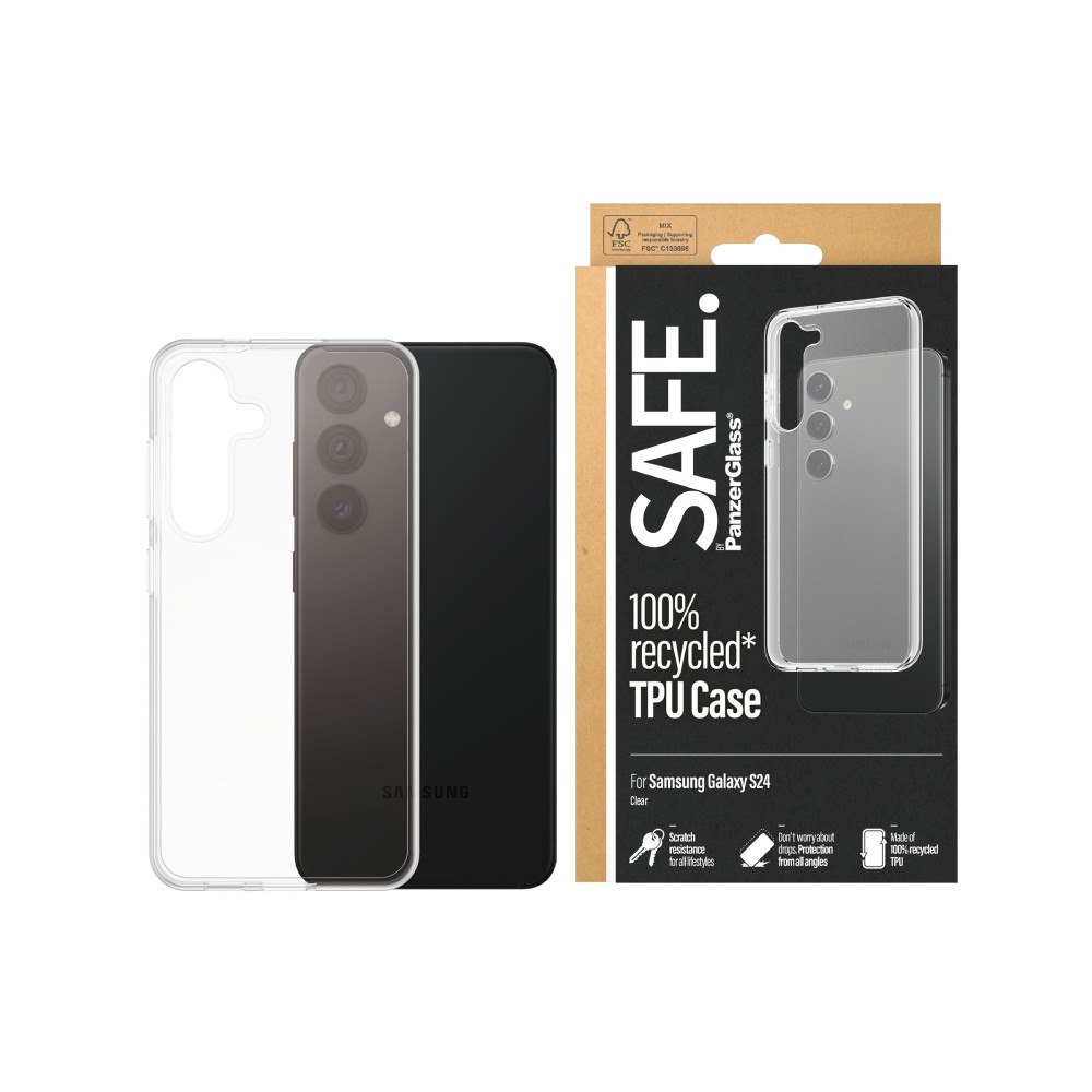 PanzerGlass SAFE. by PanzerGlass - baksidesskydd för mobiltelefon