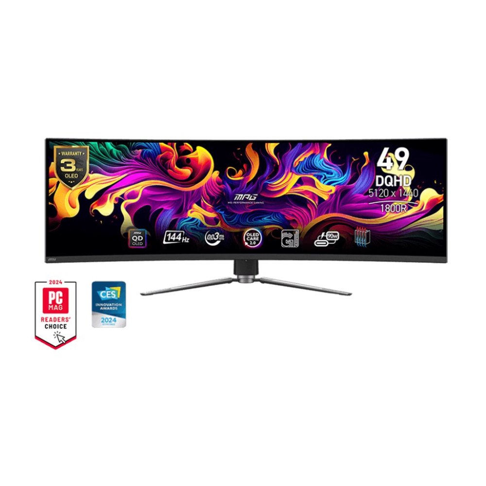 MSI MSI MPG 491CQPDE QD-OLED - OLED-monitor - böjd - 49" - HDR