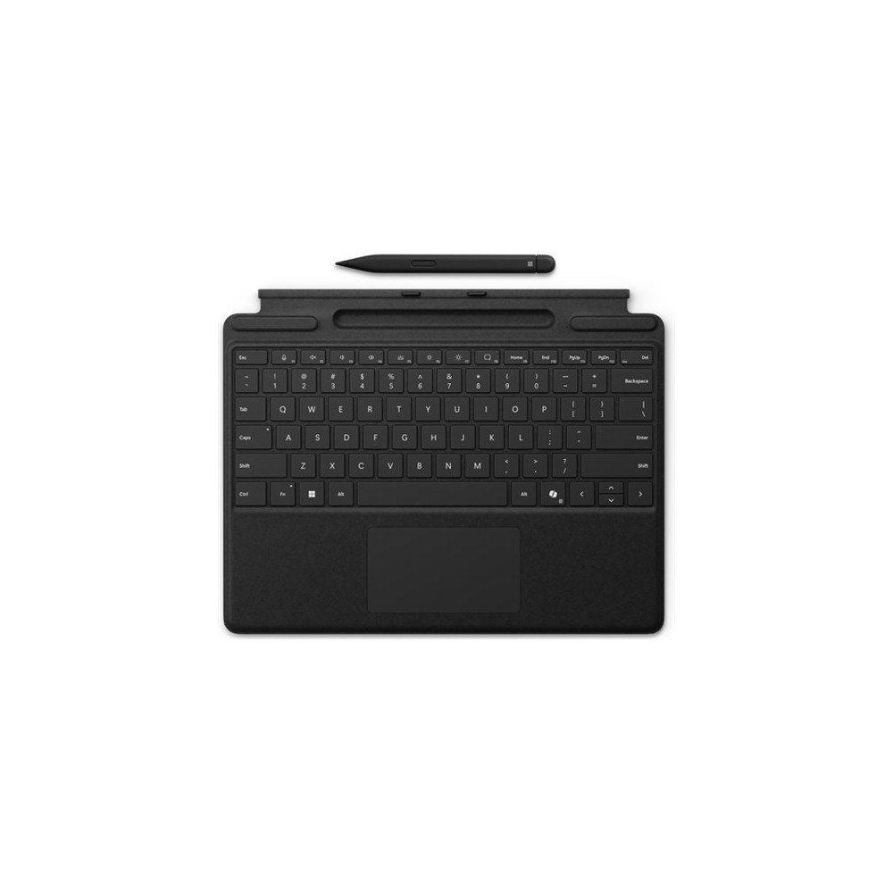 Microsoft Microsoft Surface Pro Keyboard - tangentbord - med pekdyna, accelerometer, Förvarings- och laddningsfack för Surface Sli...