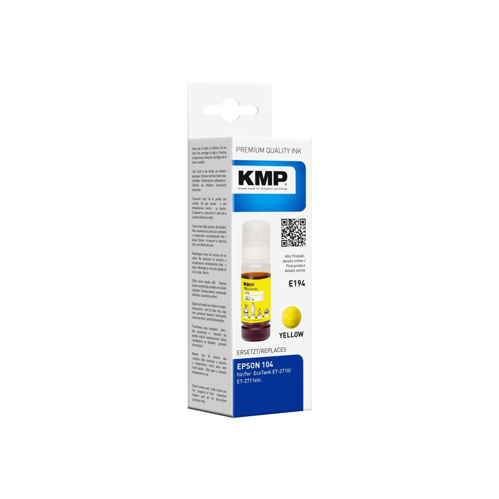 KMP KMP E194 - gul - kompatibel - bläckpatron (alternativ för: Epson C13T00P440)