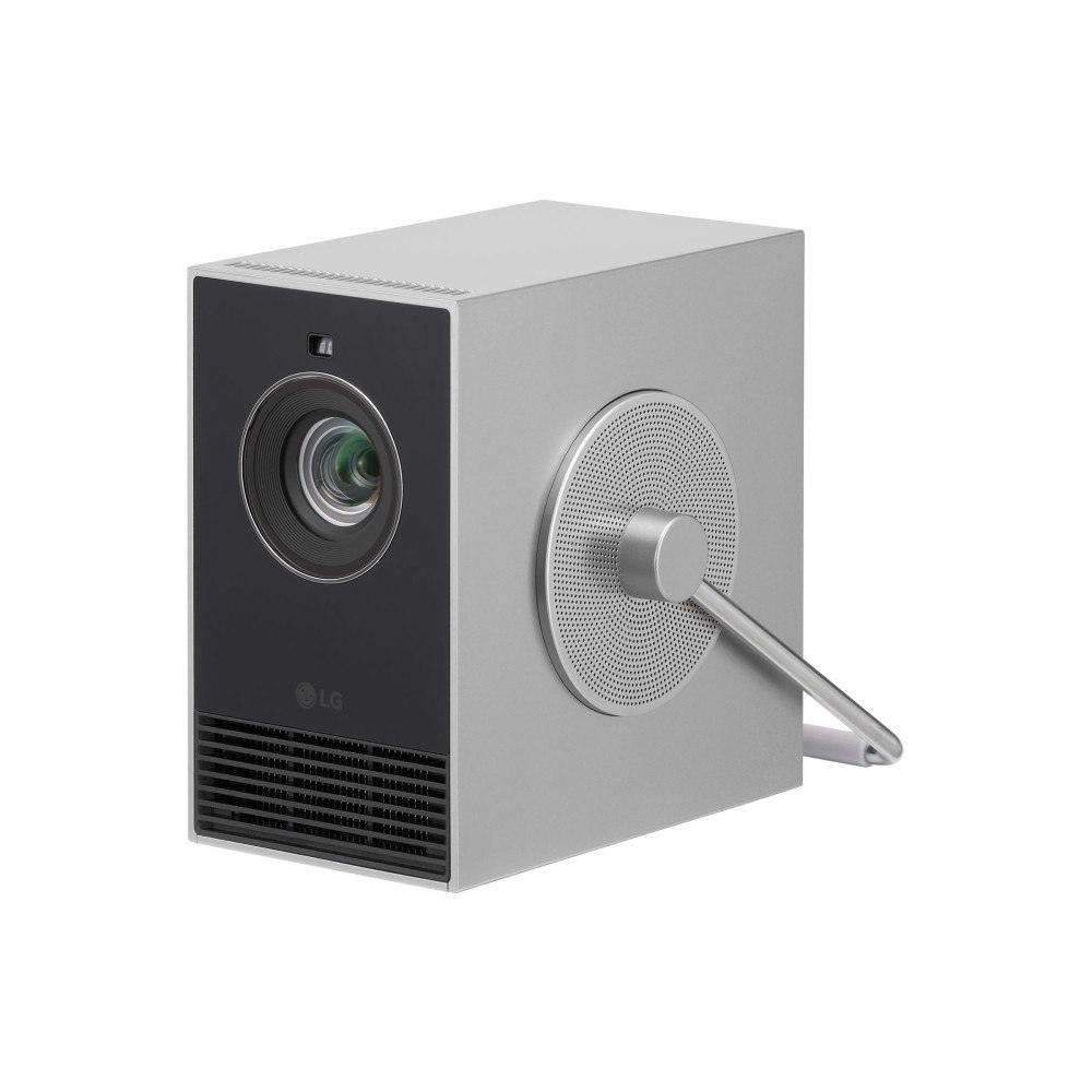 LG Electronics LG CineBeam Q HU710PB - DLP-projektor - bärbar - Miracast Wi-Fi Display / AirPlay 2 - silver