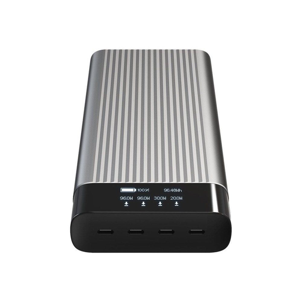 Targus HyperJuice HJ245B strömförsörjningsbank - USB-C - 4 x USB-C - 245 Watt