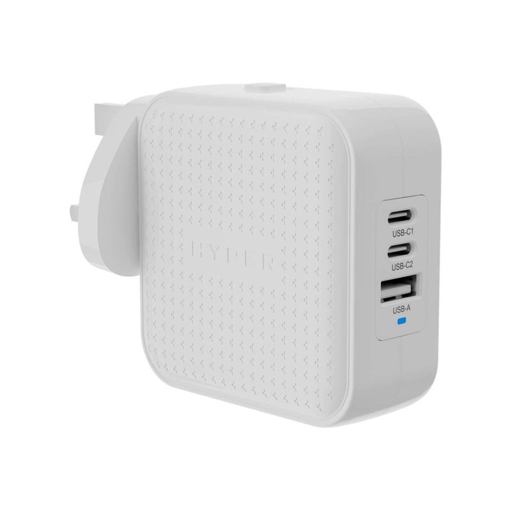 Targus Targus HyperJuice strömadapter - GaN - USB, 2 x USB-C - 70 Watt