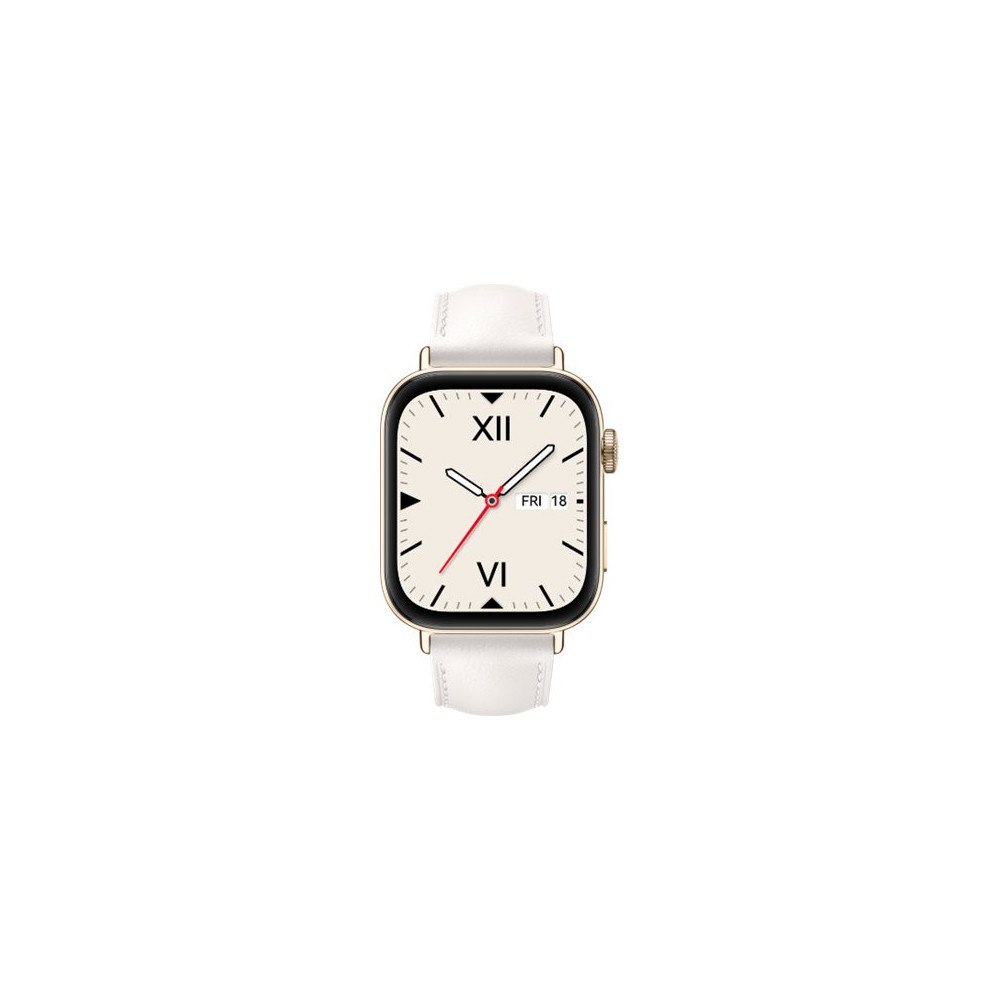 Huawei Technologies Huawei Watch Fit 3 - aluminiumlegering - smart klocka med rem - vit - vit