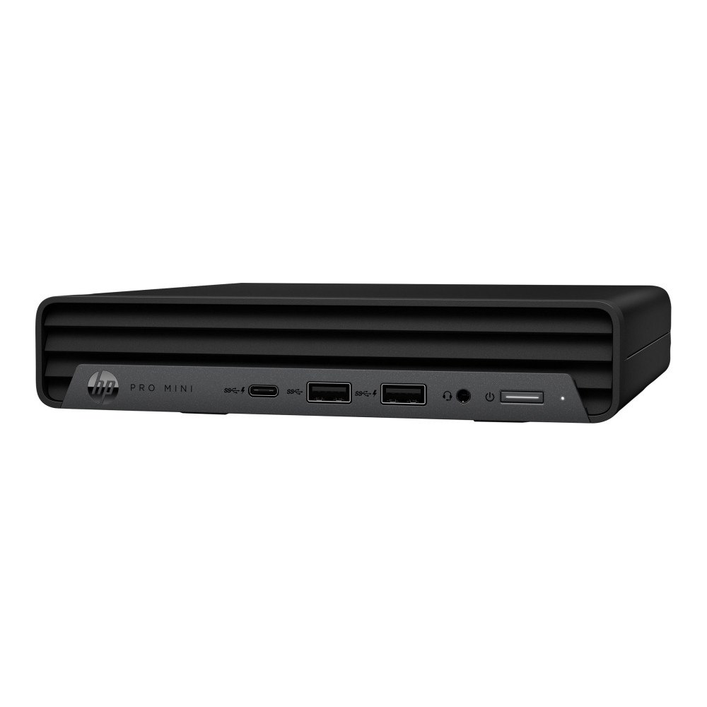 Hewlett-Packard HP Pro 400 G9 - mini Core i5 i5-14500T 1.7 GHz - 16 GB - SSD 512 GB - tysk - med HP Wolf Pro Security Edition (1 år)