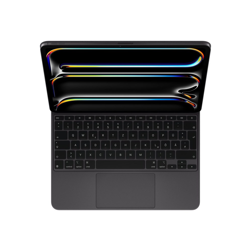 Apple Apple Magic Keyboard - tangentbord och foliefodral - med pekdyna - QWERTZ - tysk - svart Inmatningsenhet