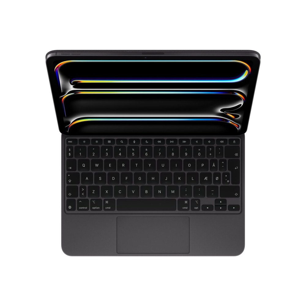 Apple Apple Magic Keyboard - tangentbord och foliefodral - med pekdyna - QWERTY - dansk - svart Inmatningsenhet