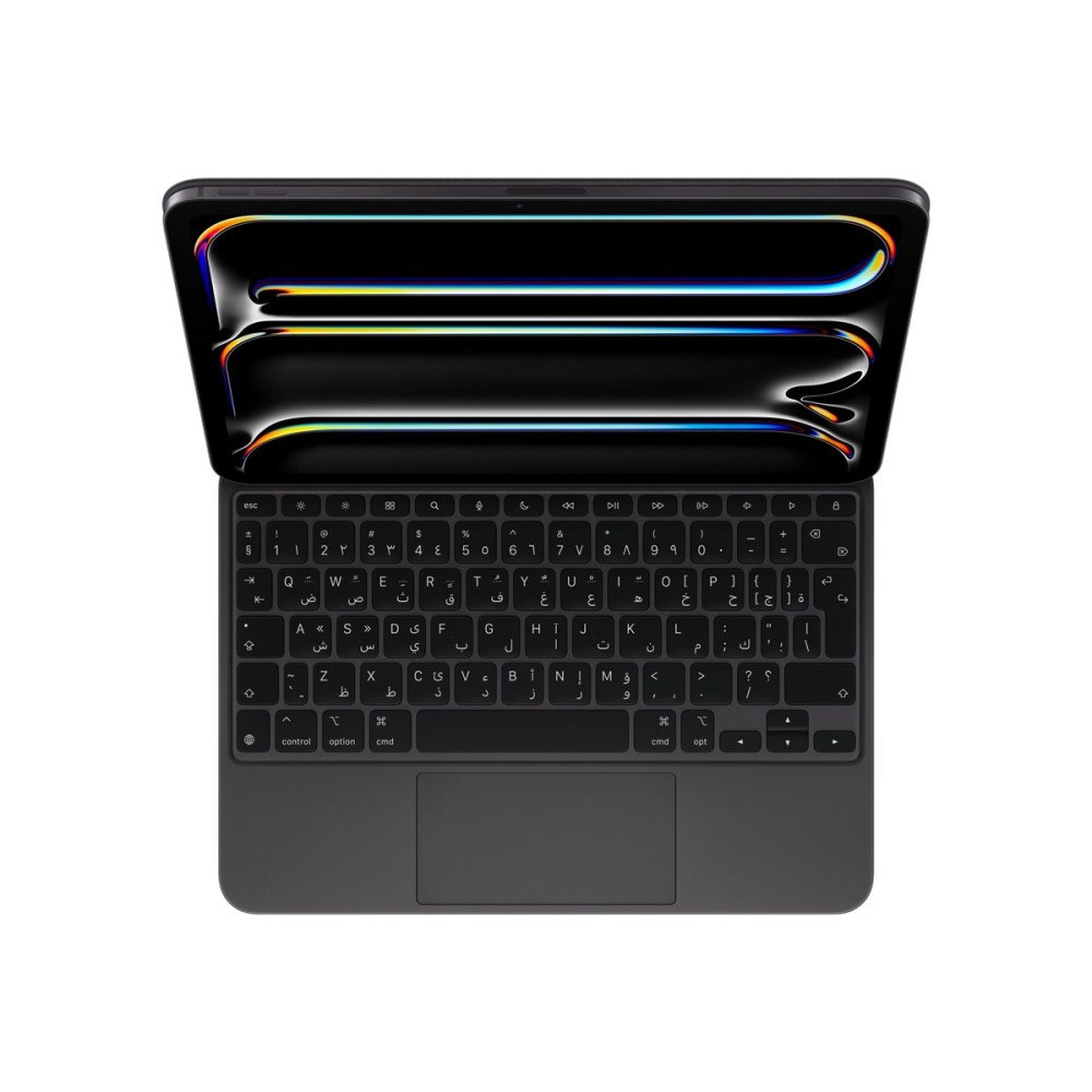 Apple Apple Magic Keyboard - tangentbord och foliefodral - med pekdyna - QWERTY - arabiska/engelska - svart Inmatningsenhet