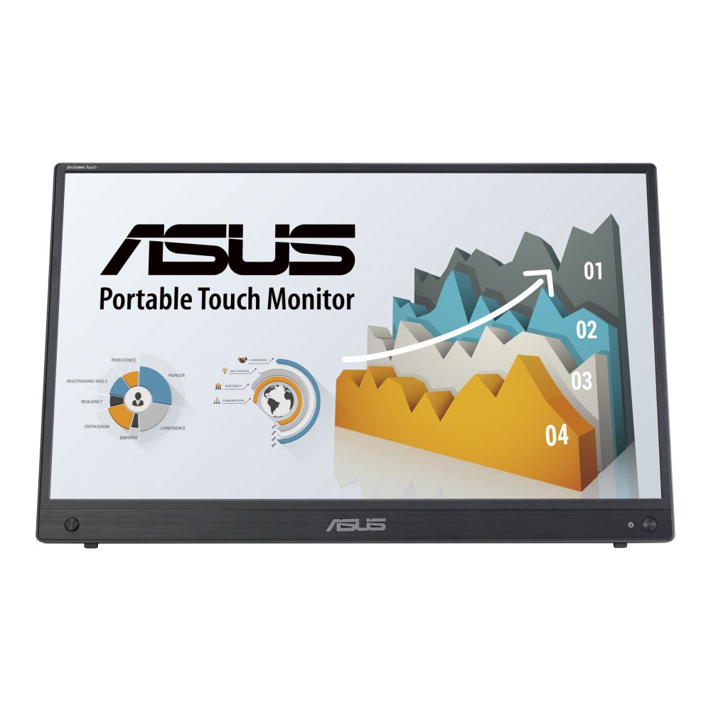 ASUSTeK COMPUTER ASUS ZenScreen Touch MB16AMTR - Touch - LED-skärm - Full HD (1080p) - 16"
