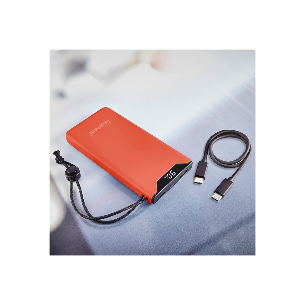 Intenso Intenso F10000 strömförsörjningsbank - Li-pol - 24 pin USB-C, USB typ A - 20 Watt