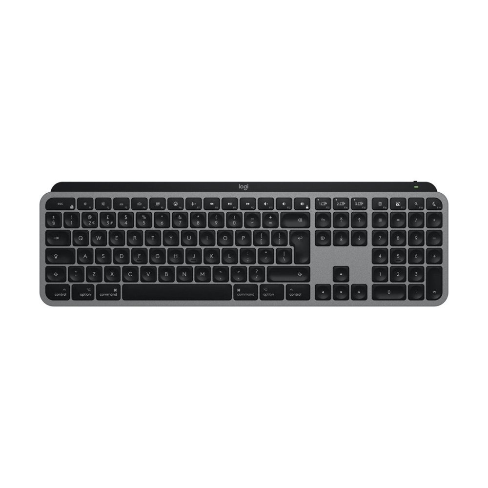 Logitech Logitech Master Series MX Keys S for Mac - tangentbord full size - QWERTY - USA, internationellt - blekgrå Inmatningsenh...
