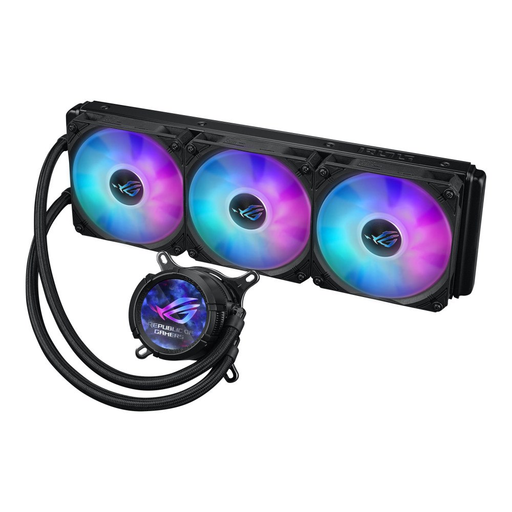 ASUSTeK COMPUTER ASUS ROG STRIX LC III 360 ARGB LCD - kylsystem med vätska till processorn