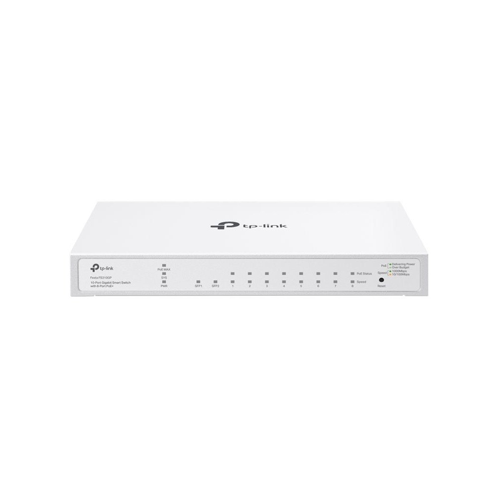 TP-LINK Technologies TP-Link Festa FS310GP V1 - switch - 10 portar - smart