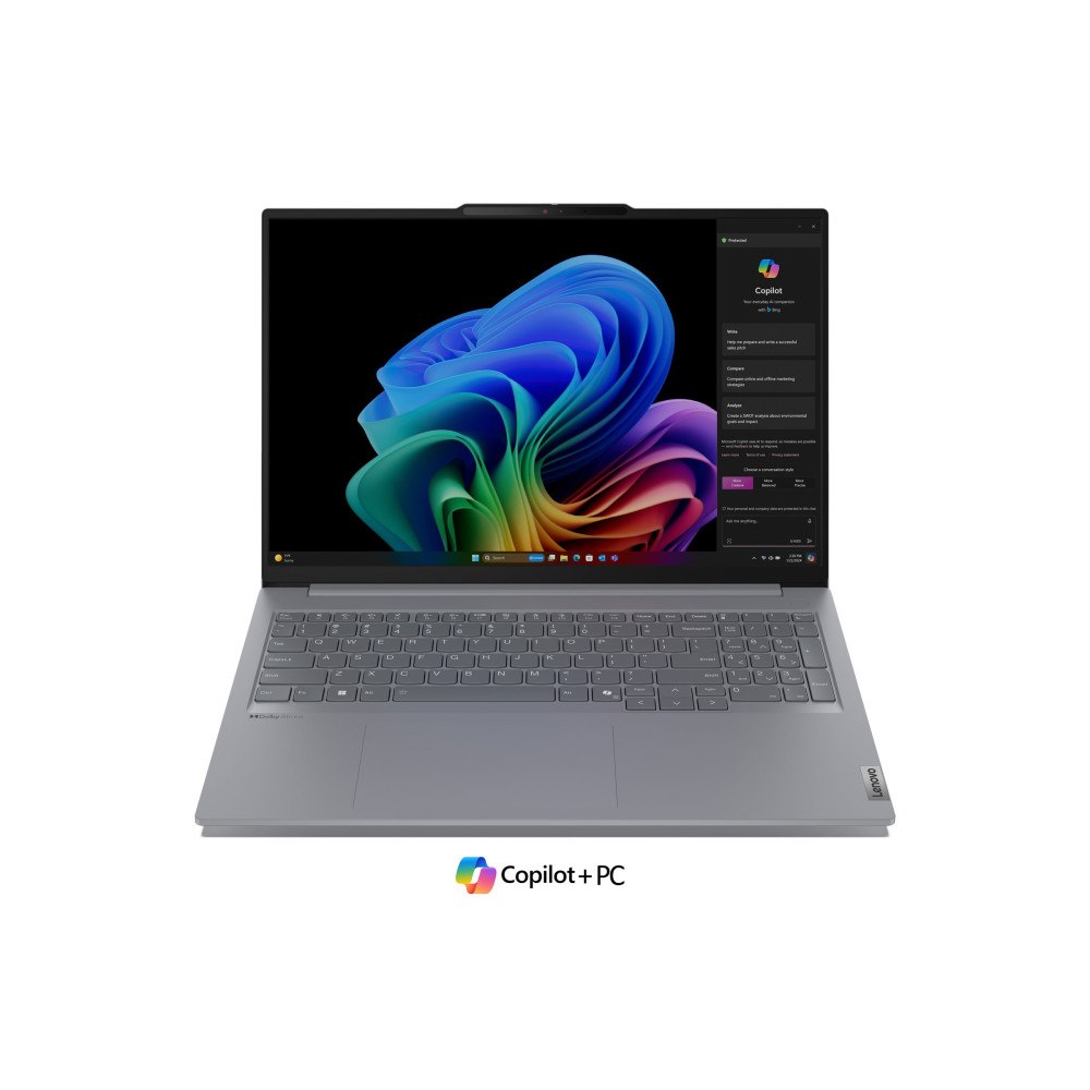 Lenovo Lenovo ThinkBook 16 G7 QOY - AI Ready - 16" - Qualcomm Snapdragon X Plus - X1P-42-100 - 16 GB RAM - 512 GB SSD - Nordisk