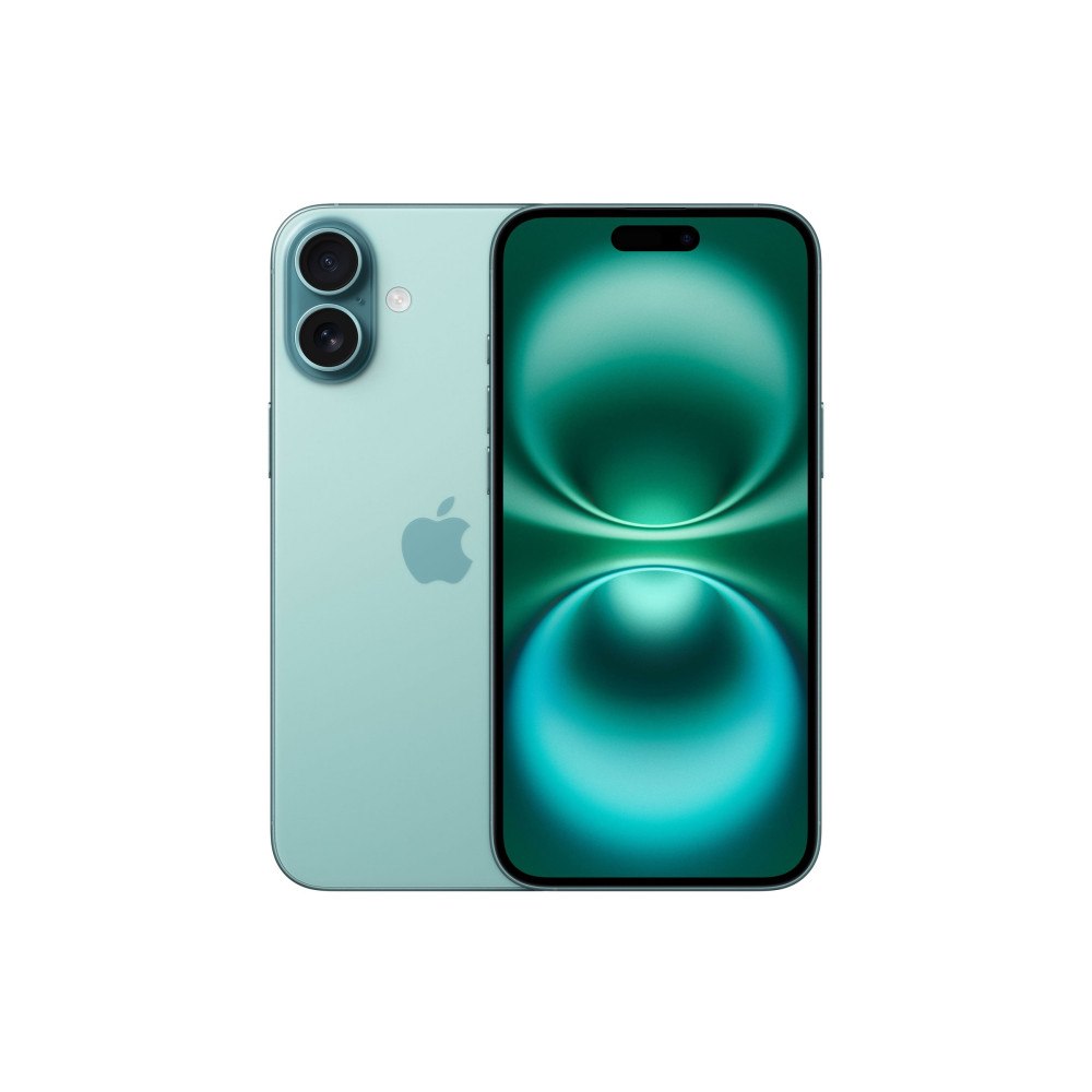 Apple Apple iPhone 16 Plus - blågrön - 5G smartphone - 128 GB - GSM