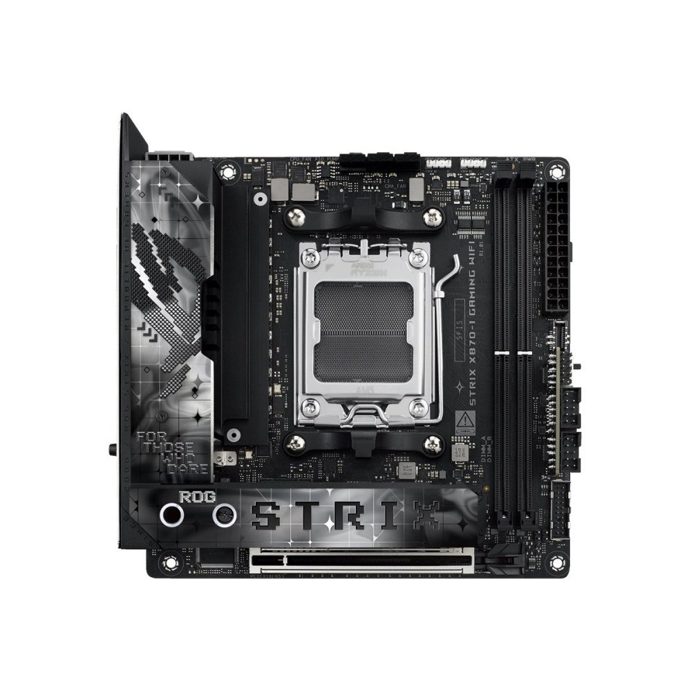 ASUSTeK COMPUTER ASUS ROG STRIX X870-I GAMING WIFI - moderkort - mini ITX - Socket AM5 - AMD X870