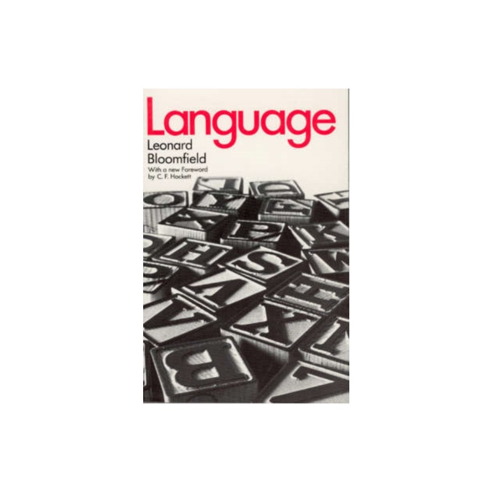 The university of chicago press Language (häftad, eng)