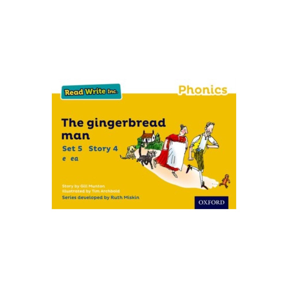 Oxford University Press Read Write Inc. Phonics: The Gingerbread Man (Yellow Set 5 Storybook 4) (häftad, eng)
