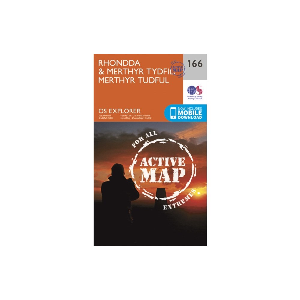 Ordnance Survey Rhondda and Merthyr Tydfil